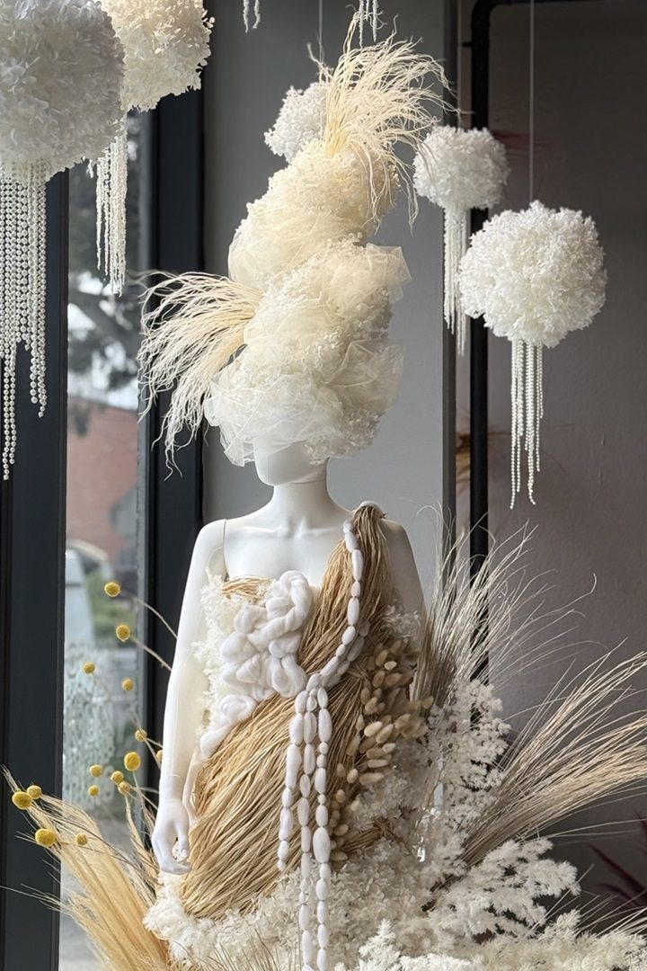 fay flowers studio mannequin floral design