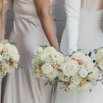 Elegant Bridal Party Bouquets Melbourne – White Wedding Flowers