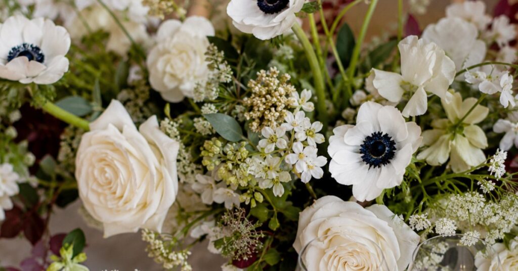 Modern luxury fresh floral arrangement featuring premium seasonal blooms designed by Fay Flowers Studio in Melbourne.