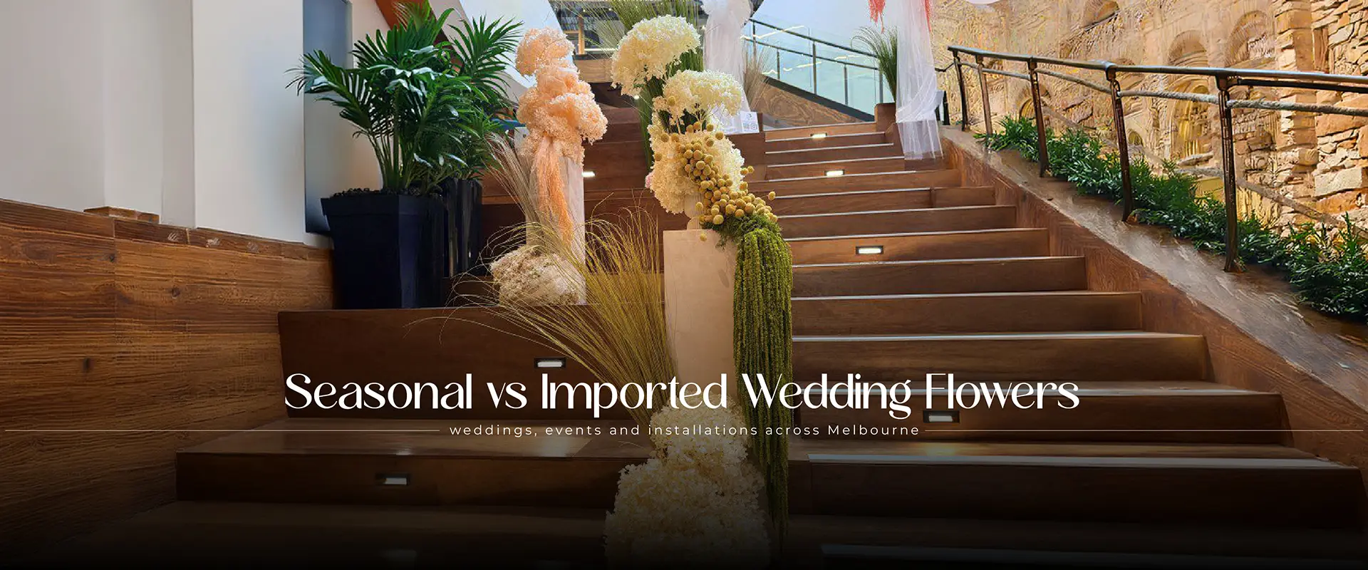 Seasonal vs Imported Wedding Flowers